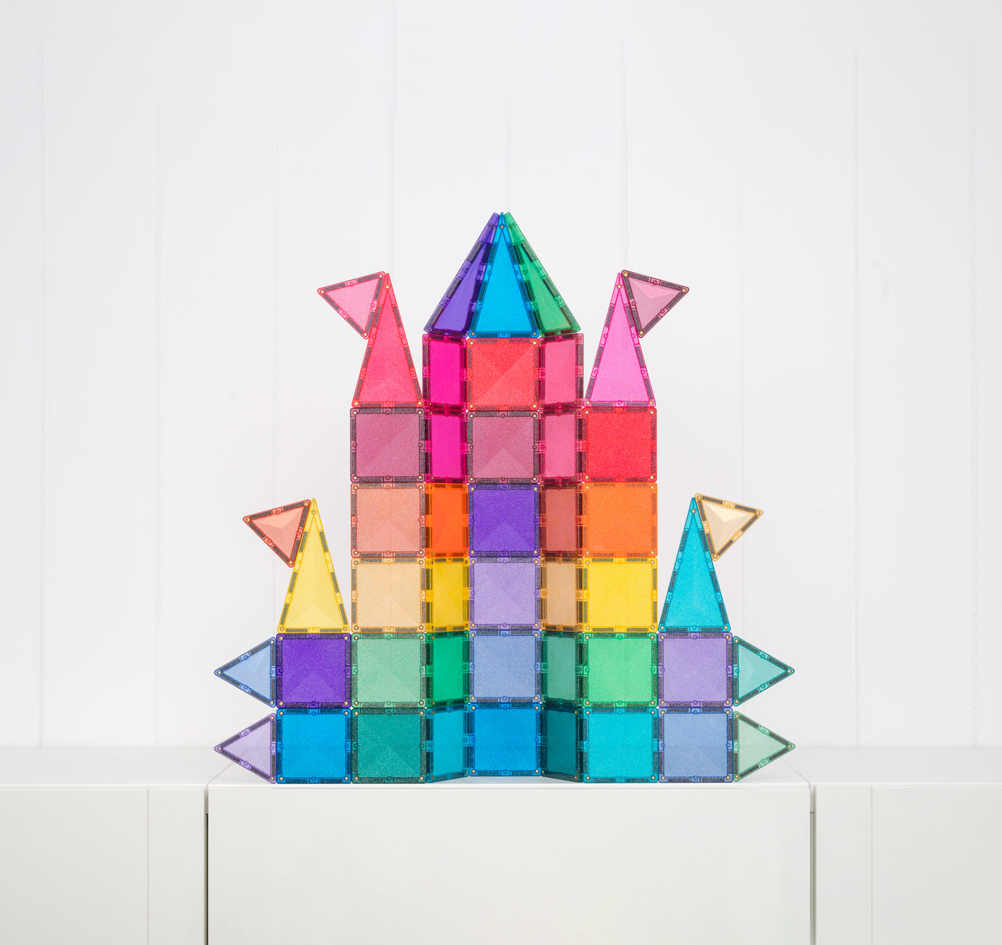 Connetix - Glitter Castle Pack 48pc Perth WA