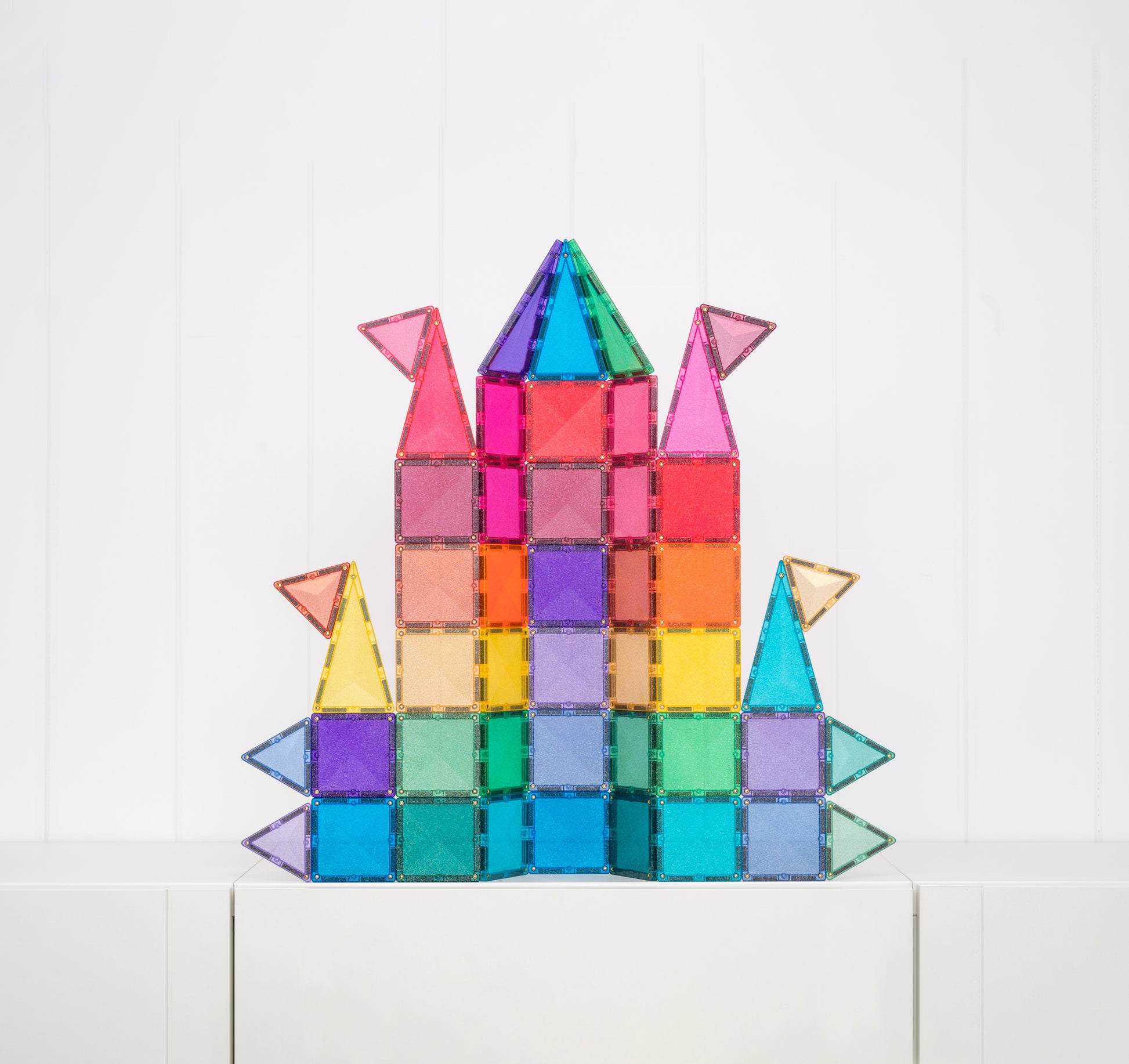 Connetix - Glitter Castle Pack 48pc Perth WA