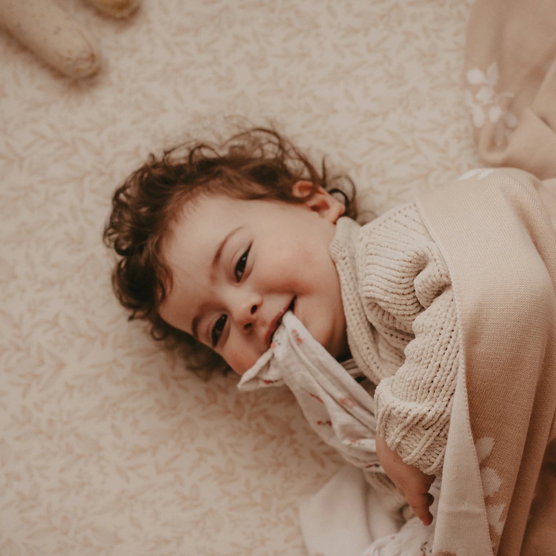 ox & Fallow - Golden Vines Organic Fitted Cot Sheet