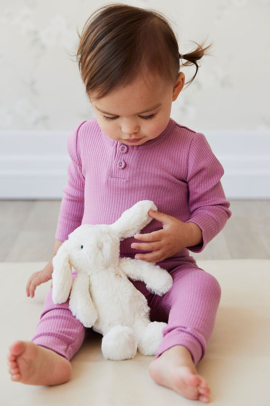 Jamie Kay - Organic Cotton Modal Long Sleeve Bodysuit - Dhalia