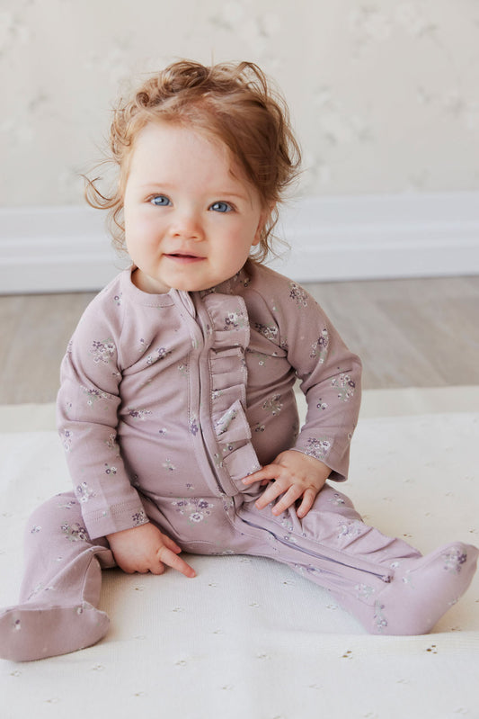 Jamie Kay - Organic Cotton Melanie Onepiece - Lauren Floral Fawn