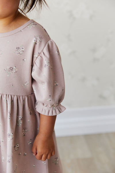 Jamie Kay - Organic Cotton Penny Dress - Lauren Floral Fawn