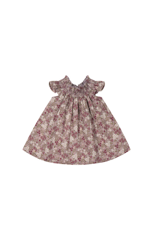 Jamie Kay - Organic Cotton Tamara Top - Pansy Floral Fawn