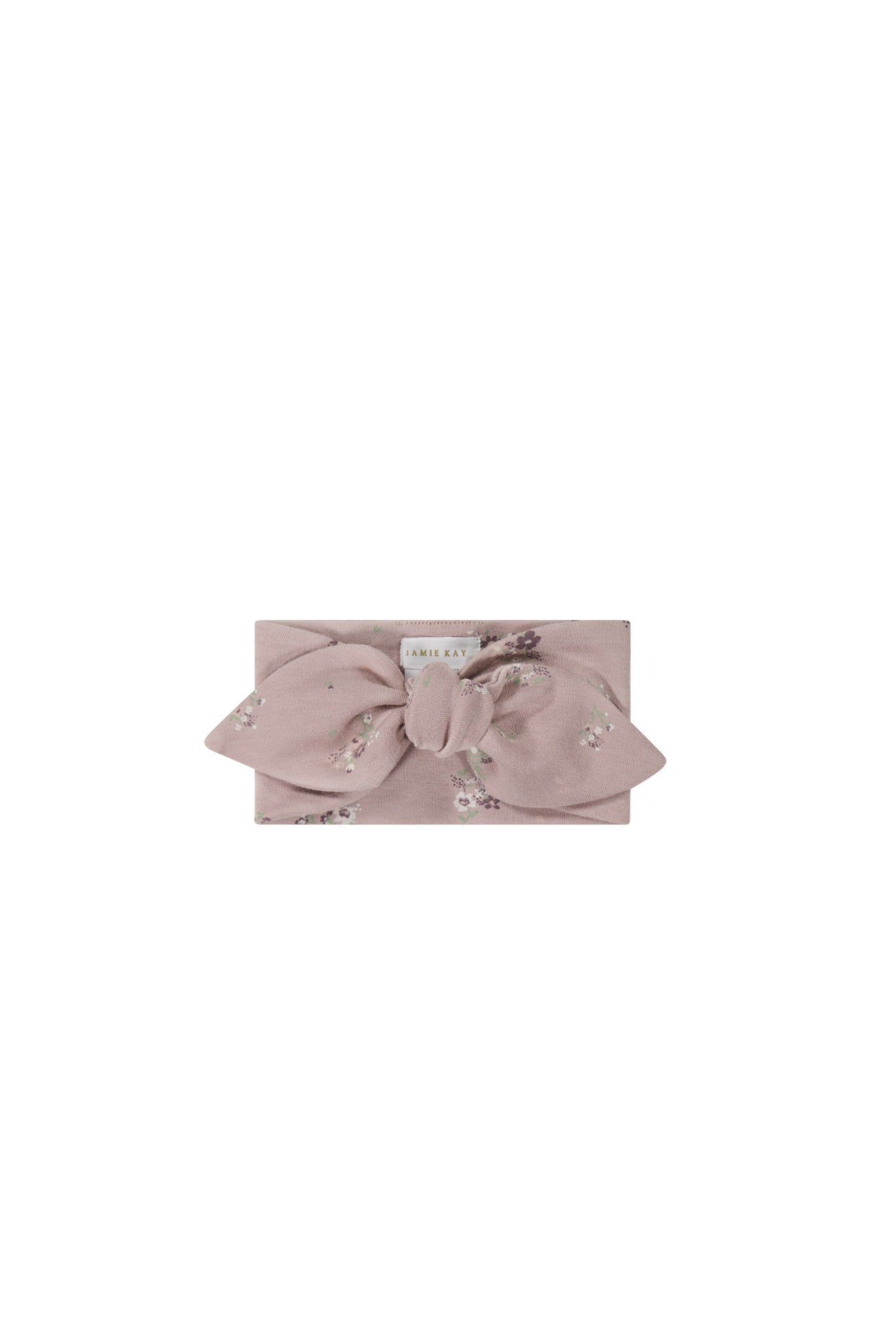 Jamie Kay - Organic Cotton Headband - Lauren Floral Fawn