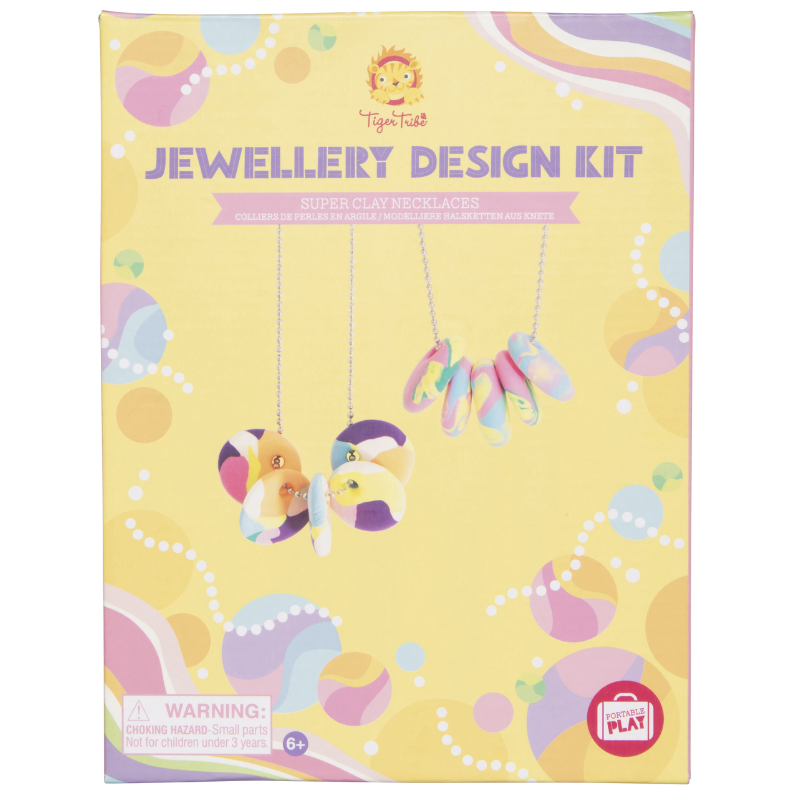 Tiger Tribe - Jewellery Design Kit - Super Clay Necklaces