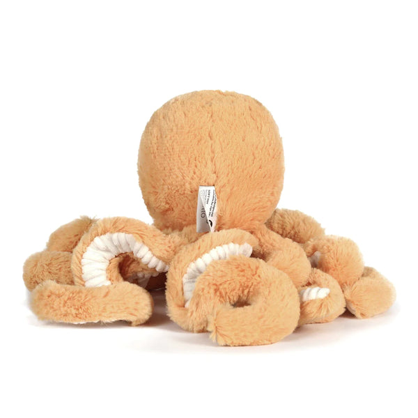 Little Ollie Octopus Gold Soft Toy 8.5" / 22cm - OB Designs