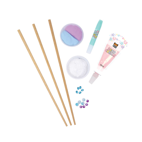 Tiger Tribe - Magic Wand Kit - Pastel Power contents