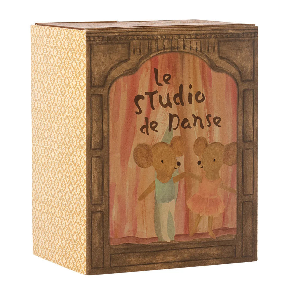Maileg Ballet Mice Dance Studio - Little Sister and Brother