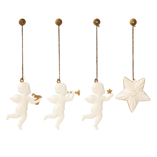 Maileg Metal Ornament Set Holy Night