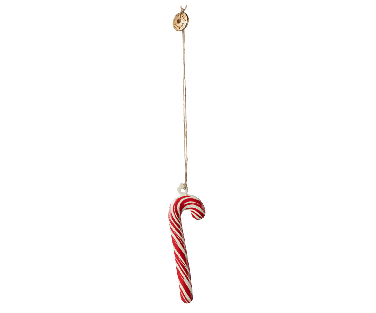 Maileg Metal Ornament Sugar Cane Stripe