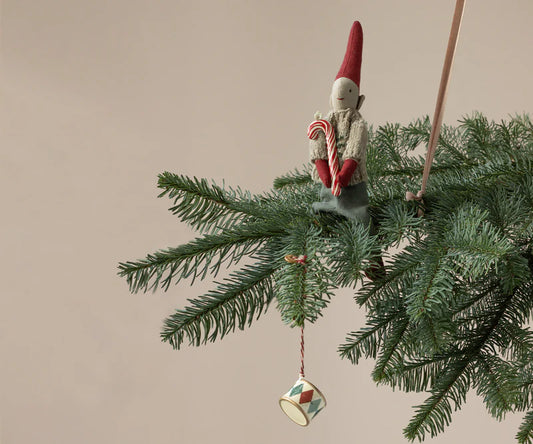 Maileg Metal Ornament Sugar Cane Stripe