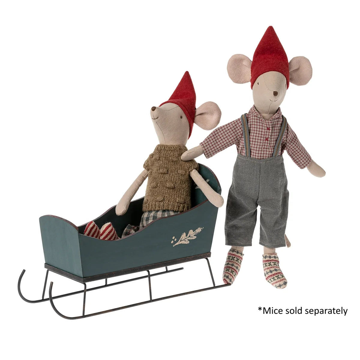 Maileg Sleigh for Medium Green