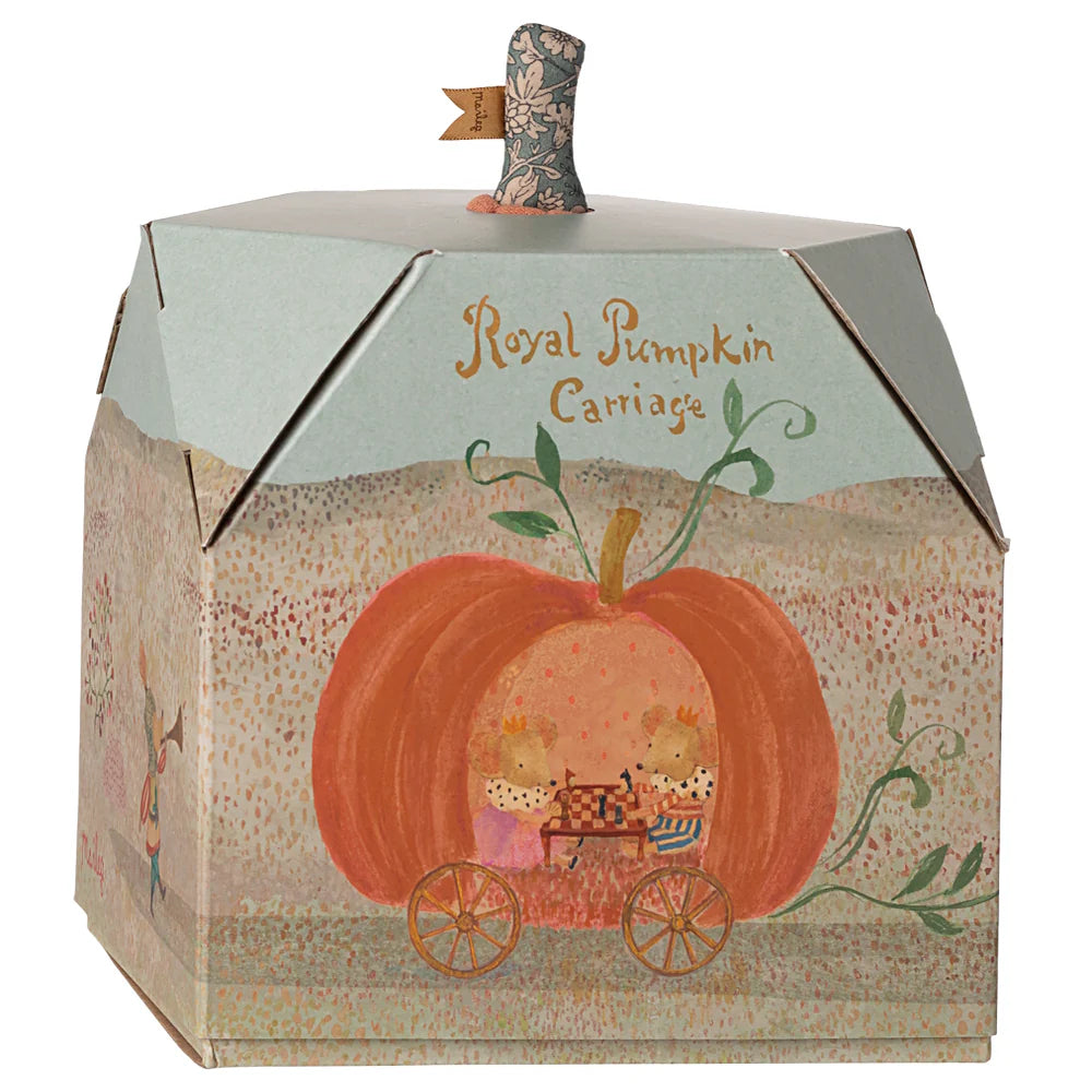 Maileg - Pumpkin Carriage Mouse
