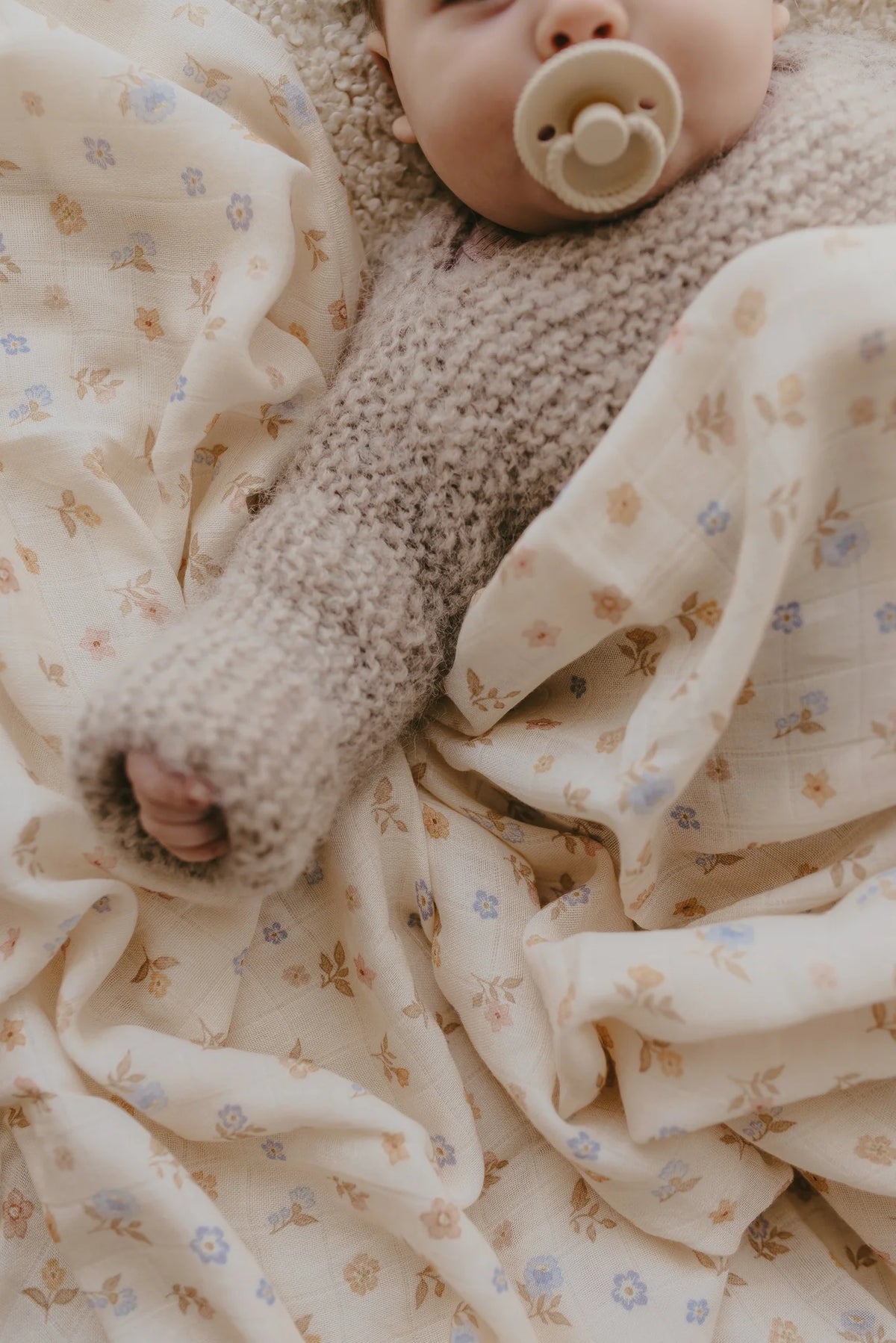 Fox & Fallow - Meadow Organic Muslin Wrap Swaddle