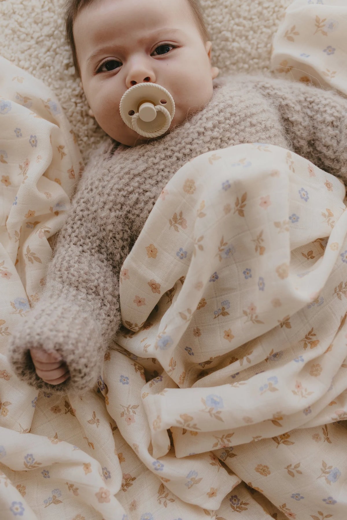 Fox & Fallow - Meadow Organic Muslin Wrap Swaddle