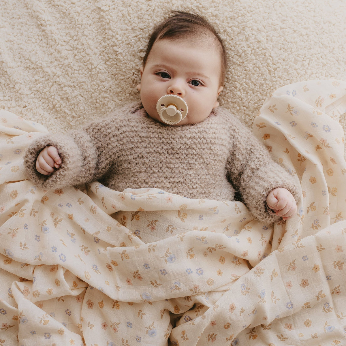 Fox & Fallow - Meadow Organic Muslin Wrap Swaddle