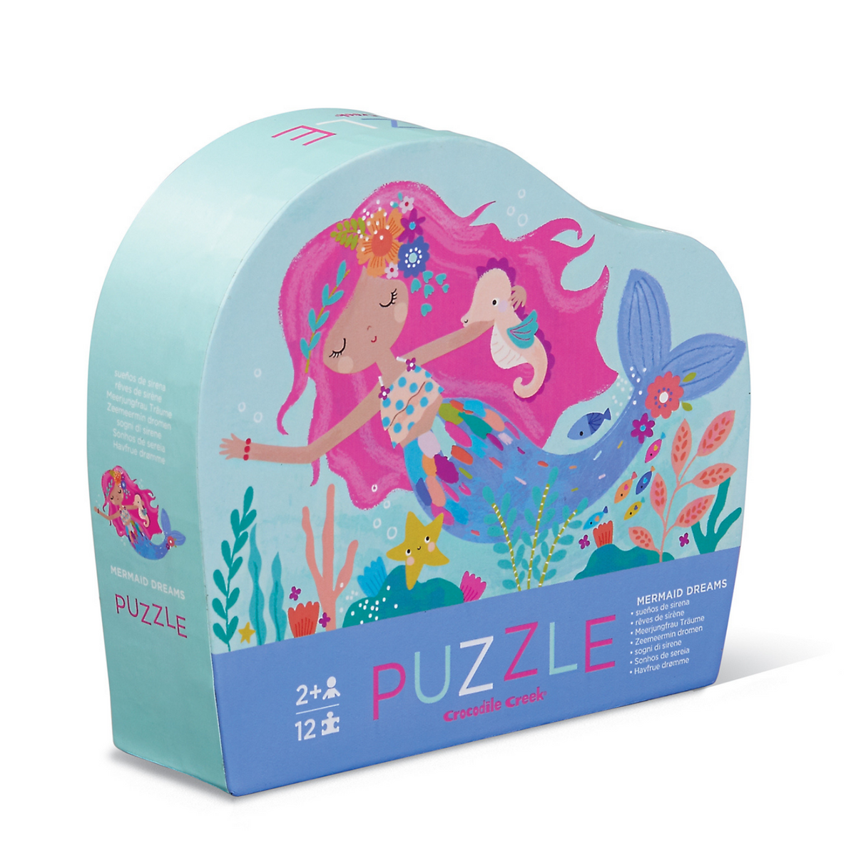 Crocodile Creek - Mini Puzzle 12 pc - Mermaid Dreams