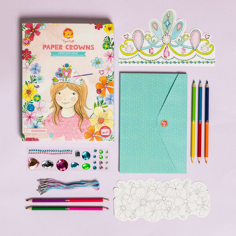 Tiger Tribe - Paper Crowns - Princess Gems