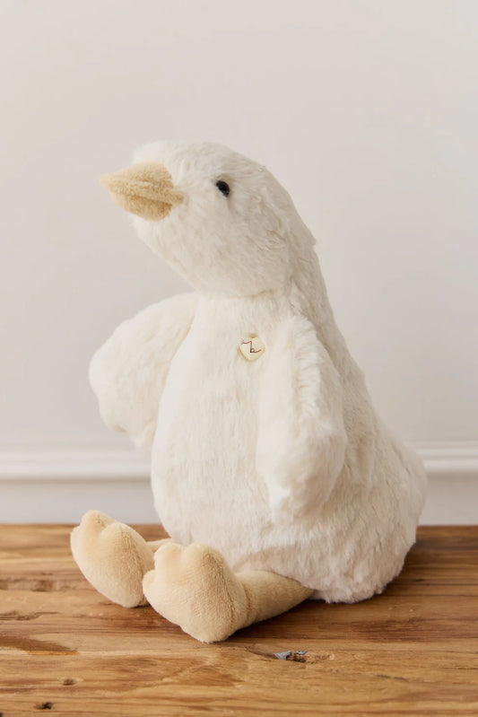 Plush Rose The Duck - Snuggle Bunnies - Jamie Kay - Little Bambino Bear Perth