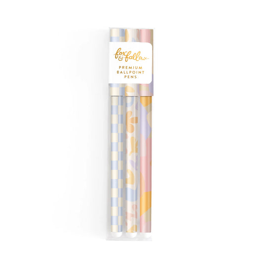 Fox & Fallow - Powder Check Ballpoint Pen Pack