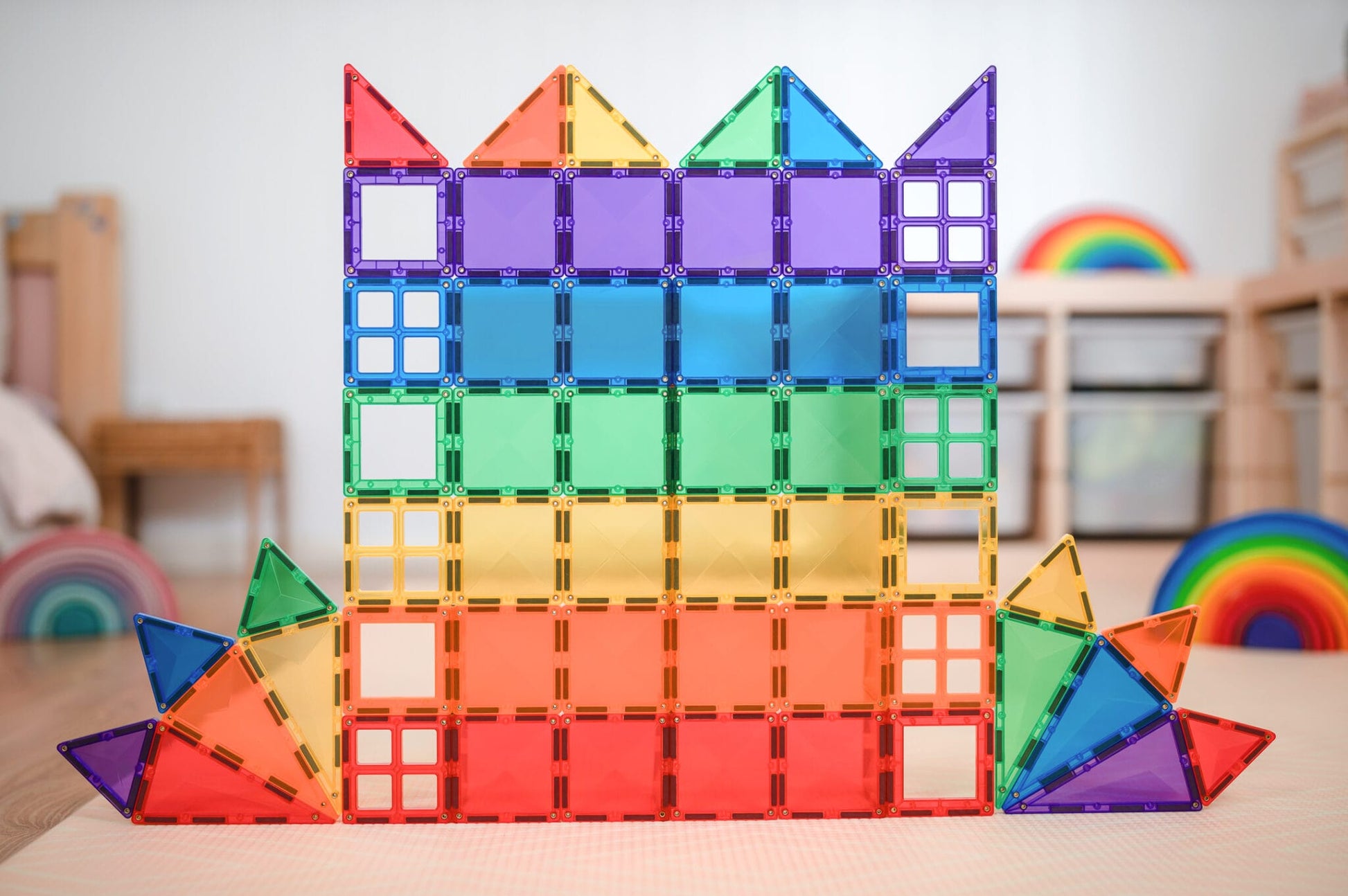 Connetix - 60 Piece Rainbow Starter Pack