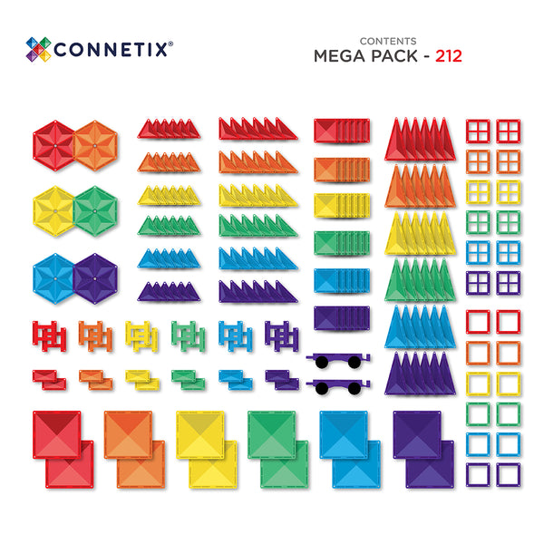 Rainbow Mega Pack 212 pc