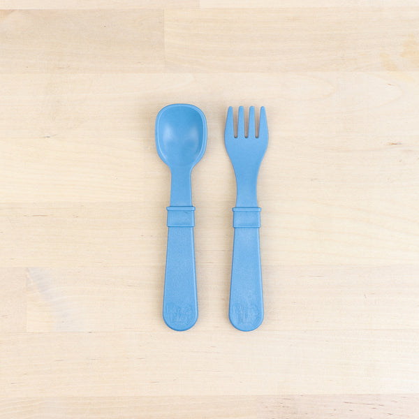 Re-play fork and spoon denim