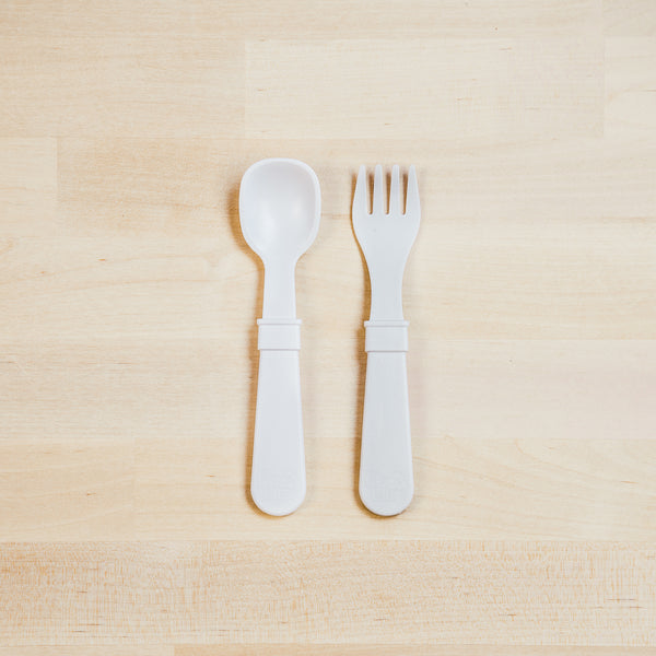 Re-play fork and spoon white
