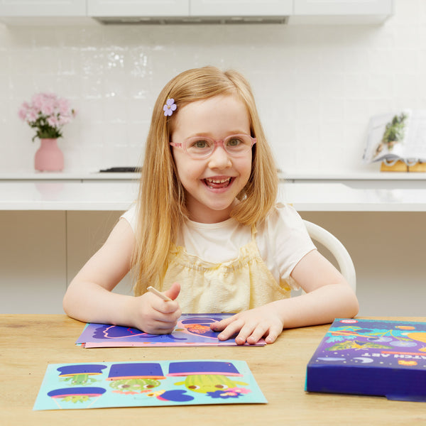 Tiger Tribe - Scratch Art - Garden