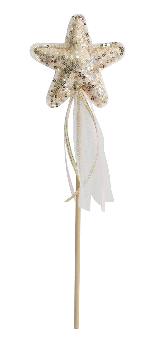 Alimrose - Sequin Star Wand Gold