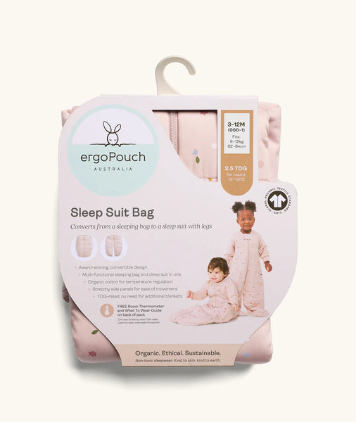 Sleep Suit Bag 2.5 TOG Daisies