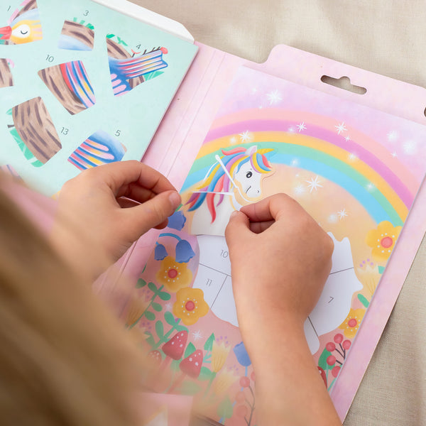 Tiger Tribe - Sticker by Numbers - Magical Garden