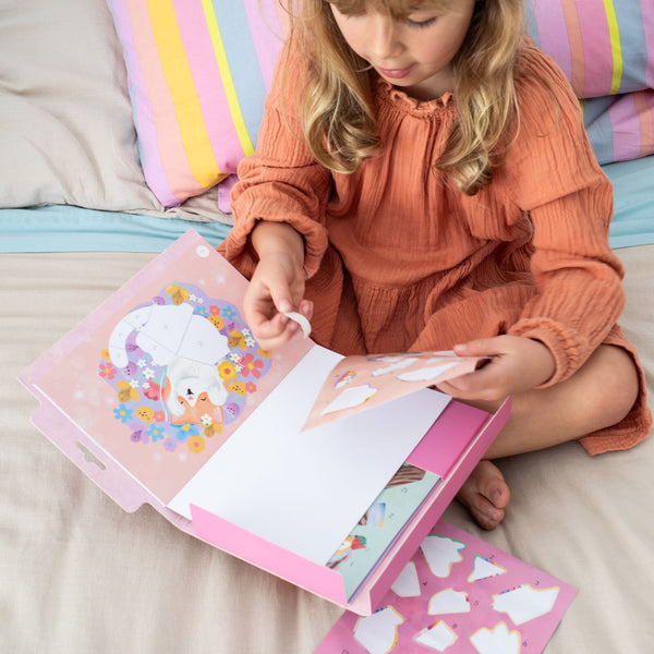 Tiger Tribe - Sticker by Numbers - Magical Garden