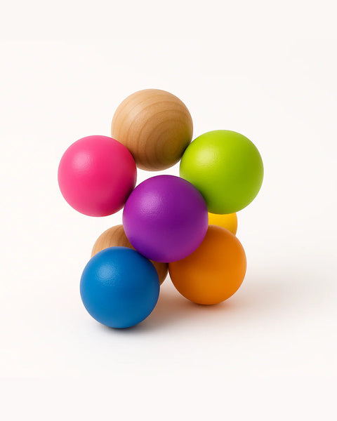 Colourful Grasping Beads for babies by Totli