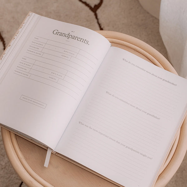 This Is My Story Memoir Journal Cream