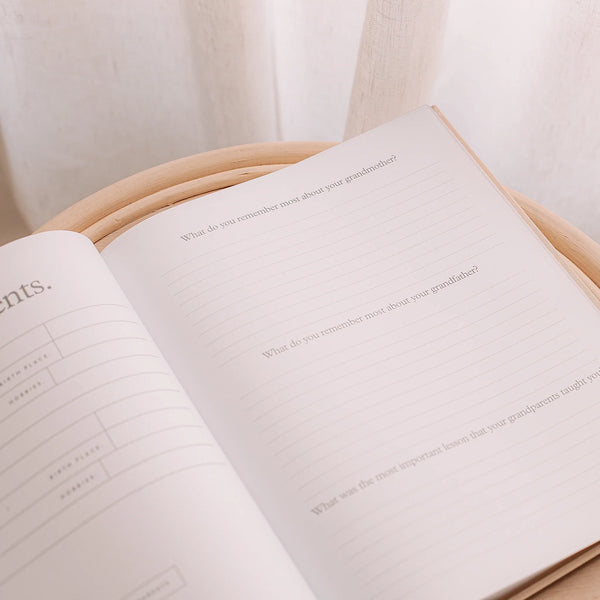 This Is My Story Memoir Journal Cream