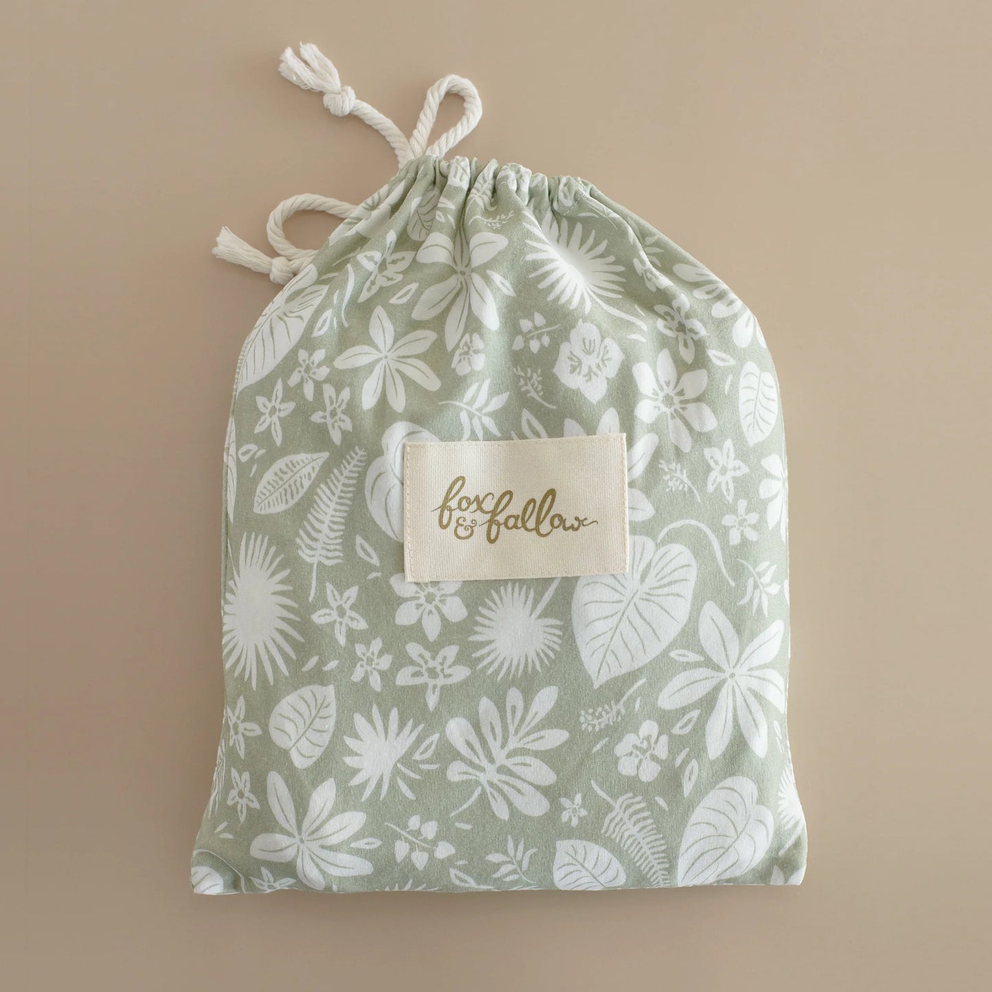 Fox & Fallow - Daisy Chain Organic Fitted Cot Sheet