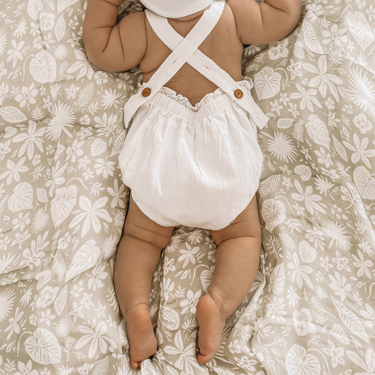 Fox & Fallow - Zanzibar Organic Muslin Wrap Swaddle