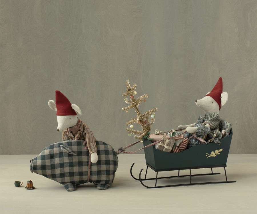 Maileg Christmas Mouse Medium Boy