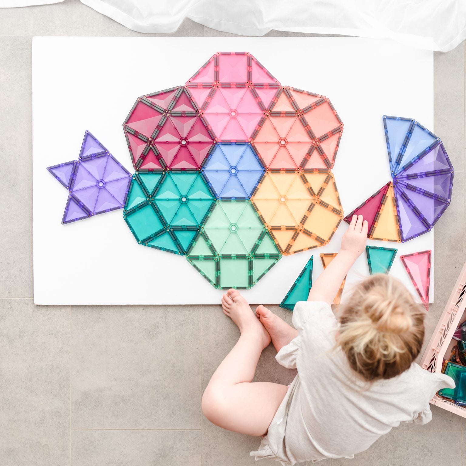 Connetix - 202 piece Pastel Mega Pack
