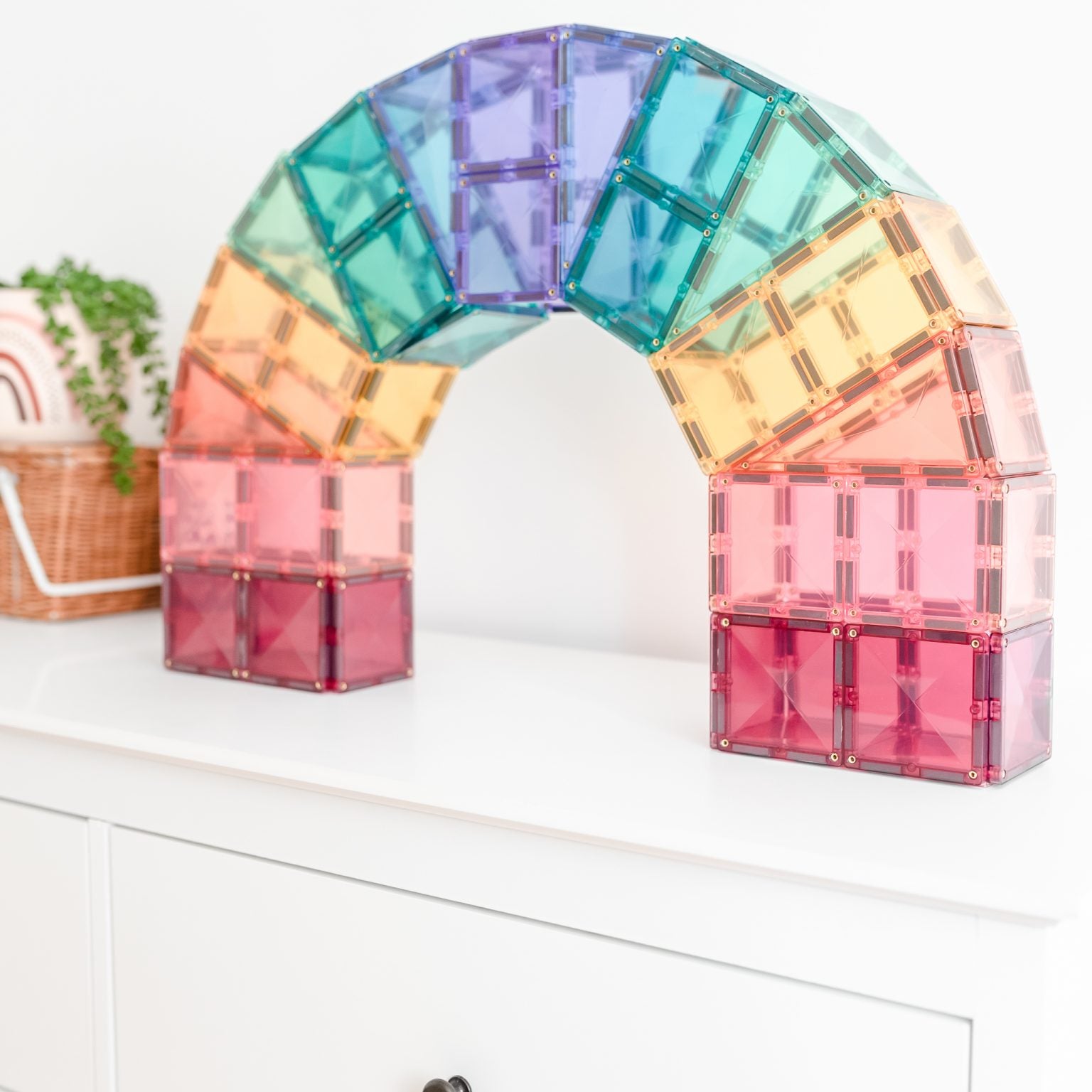 Connetix - 202 piece Pastel Mega Pack