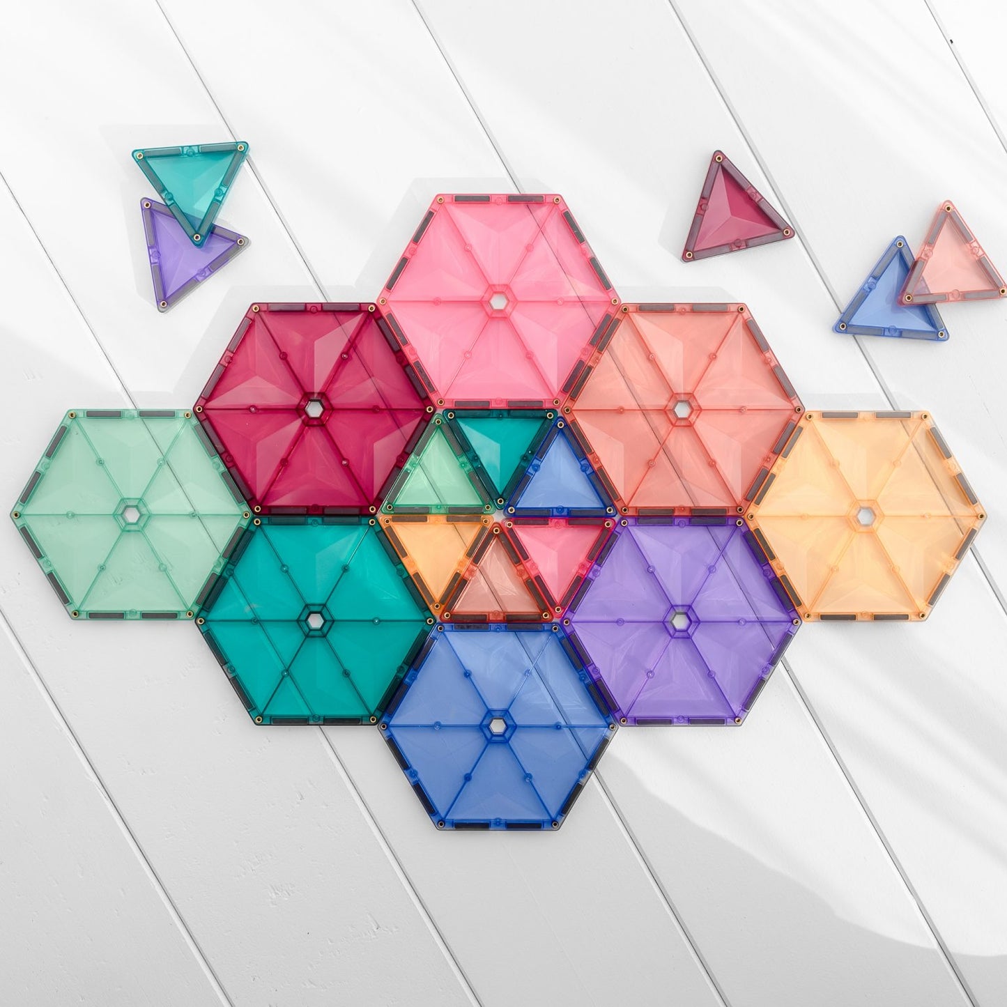 Connetix - 202 piece Pastel Mega Pack