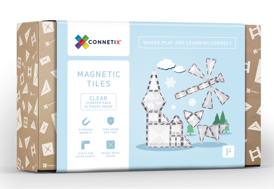 Connetix - 34pc Clear Pack - Perth WA