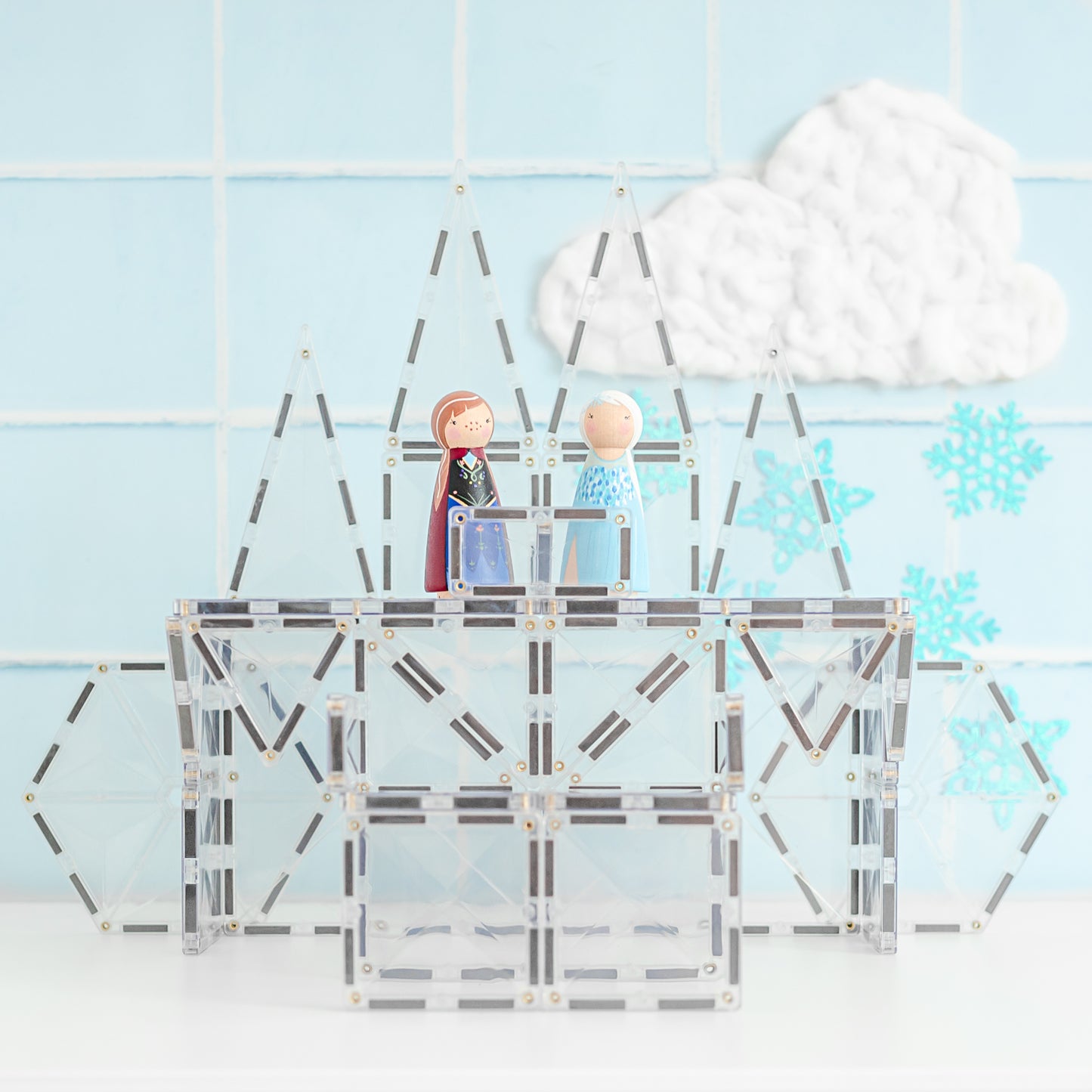 Connetix - 34pc Clear Pack
