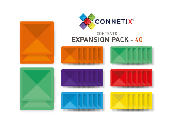 Connetix - 40 Piece Expansion Pack