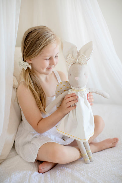 Alimrose - Abby Angel Bunny 48cm Ivory