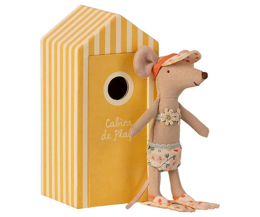Maileg - Beach Mouse Big Sister in Cabin