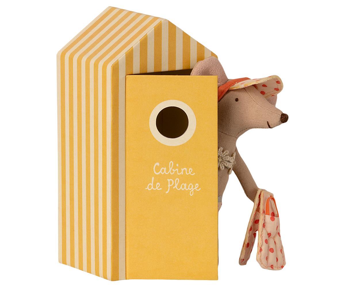 Maileg - Beach Mouse Big Sister in Cabin