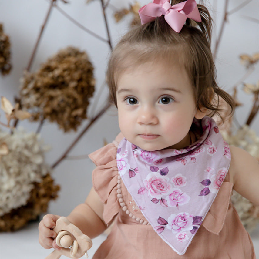 Snuggle Hunny Kids - Dribble Bib - Blossom