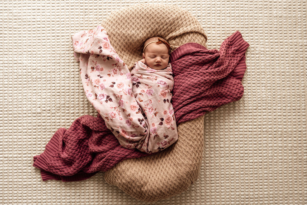 Snuggle Hunny Kids - Muslin Wrap - Blossom